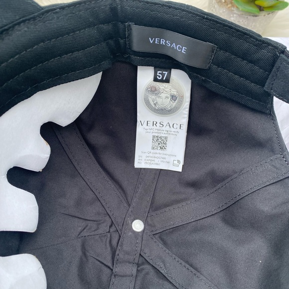 Versace Logo Baseball Hat - Picture 3 of 3